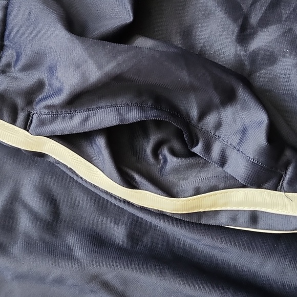 STARTER Blue and White Stripe Jogger Sweatpants Athletic Fit; Navy, Size:XL - Picture 7 of 13